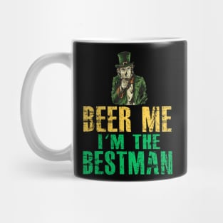 FUNNY BEER ME I'M THE BESTMAN Mug